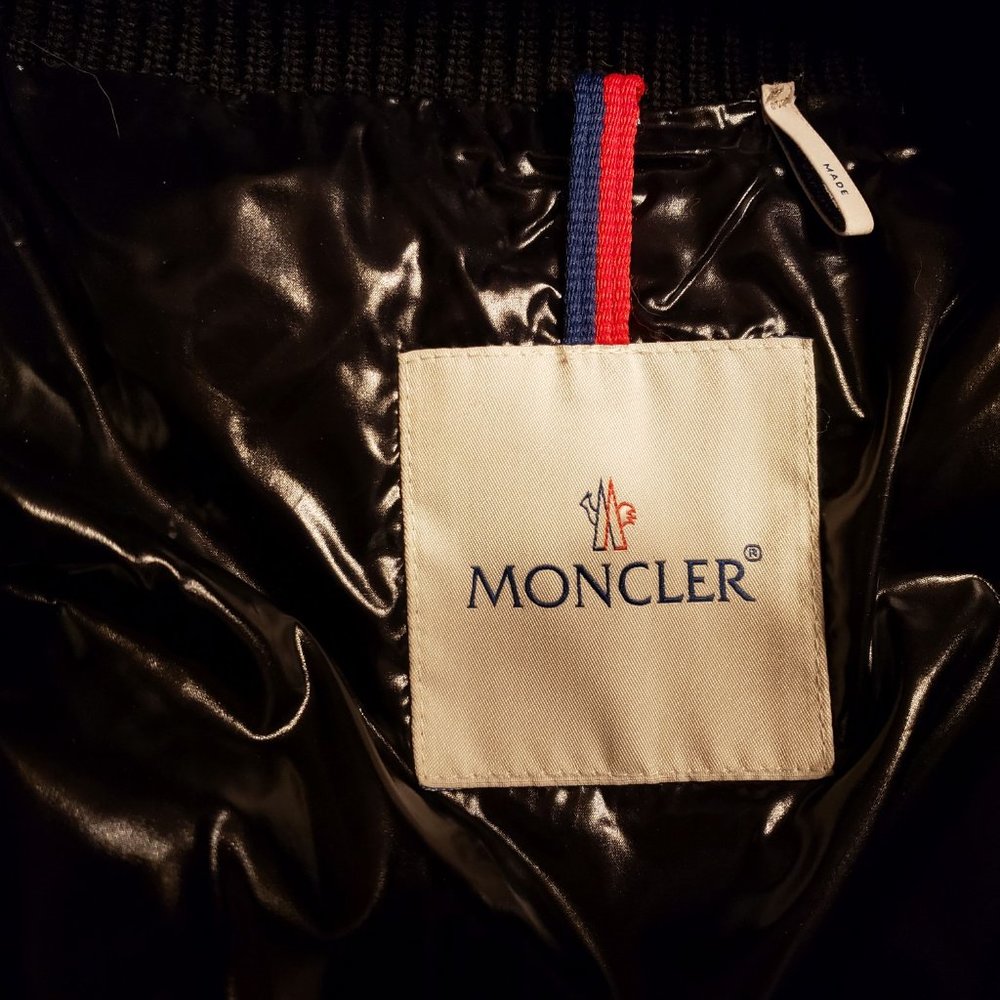 NWOT Moncler VOS Giubboto 3/4 puffer no hood, black, size 3 RARE FIND!! - Picture 5 of 17